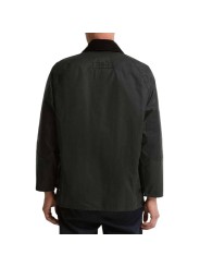 VESTE BEDALE PATCH TARTAN SAGE MWX 2585 SG51 BARBOUR HOMME STRASBOURG dos