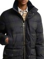 DOUDOUNE LONNEN TARTAN VERT BLEU MQU 1908 TN11 BARBOUR HOMME détail