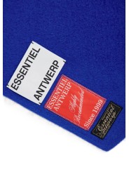 Châle bleu roi manteau KAAP II22 Essentiel Antwerp femme boutique Strasbourg mode shop détail