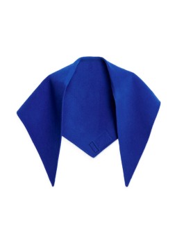 Châle bleu roi manteau KAAP II22 Essentiel Antwerp femme boutique Strasbourg mode shop