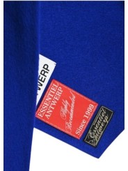 Châle bleu roi manteau KAAP II22 Essentiel Antwerp femme boutique Strasbourg mode shop détail3