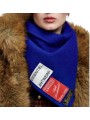Châle bleu roi manteau KAAP II22 Essentiel Antwerp femme boutique Strasbourg mode shop style