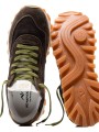 BASKETS VELOCE SUEDE WASH CHOCO SPOILER COGNAC NC5MS110 120 122 Strasbourg lacets semelle
