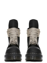 Boots noires lacets mastic Dr Martens Steel Toe Boot Rick Owens Homme DM02F1813 3001 09 DW02F1813 3001 09 01boutique Strasbourg