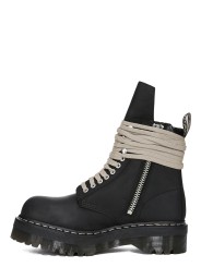 Boots noires lacets mastic Dr Martens Steel Toe Boot Rick Owens femme DM02F1813 3001 09 DW02F1813_3001 09 01boutique Strasbourg