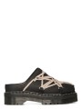 Mules noires lacets mastic Dr Martens Megalace DW02F 1815 6001 09 Rick Owens Femme DW02F1815 6001 09 boutique Strasbourg