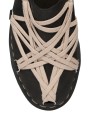 Mules noires lacets mastic Dr Martens Megalace DW02F 1815 6001 09 Rick Owens Femme DW02F1815 6001 09 boutique Strasbourg