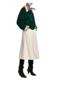 GILET DOUX VERT COL PERLE JAUNE CAMEL KAMORE K1FW ESSENTIEL ANTWERP Strasbourg Fashion boutique mode vêtement l