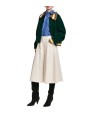 GILET DOUX VERT COL PERLE JAUNE CAMEL KAMORE K1FW ESSENTIEL ANTWERP Strasbourg Fashion boutique mode vêtement s