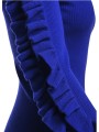 PULL COL ROULE VOLANTS MANCHES BLEU ROI KITTY K1II ESSENTIEL ANTWERP Strasbourg Fashion boutique vêtement mode d
