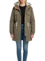 DOUDOUNE PARKA TAUPE CAPUCHE LAINE GREIGE NARUSE PWJKBI32 B070 Strasbourg