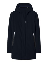 Trench doublé velours capuche Blue Black Thermo 26045 60 RRD Roberto Ricci Design homme boutique Strasbourg shop vêtement flat