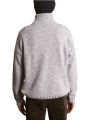 Pull camion zip bas Caspian laine chiné ciel marron 622844 9443 Montagut Homme boutique Strasbourg shop store vêtement dos