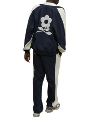 ENSEMBLE JOGGING COLLAB HIDEOUT NAVY ECRU FLEUR DOS CALIFORNIA 622 848 9512 dos