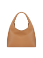 Sac cuir eco grainé porté épaule daino camel Elisabetta Franchi Femme BS23A 7270 AI6 boutique Strasbourg shop store bag 2