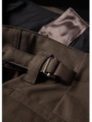 PANTALON TAUPE LARGE PATTES TAILLE PASSANT BAS M1R A270 W02207 73 détail 2