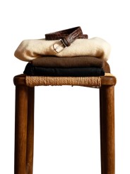 CEINTURE TRESSEE BOLOGNA LEATHER MULTI BROWN LA BOUCLE MIXTE L20100560 Strasbourg pose1