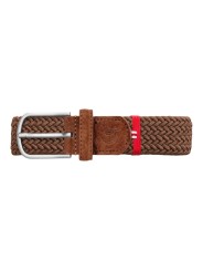CEINTURE TRESSEE CONNEMARA MONO CARAMEL BROWN LA BOUCLE MIXTE B10100570 Strasbourg focus