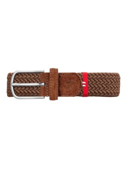 CEINTURE TRESSEE CONNEMARA MONO CARAMEL BROWN LA BOUCLE MIXTE B10100570 Strasbourg focus