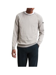 PULL FIN GREIGE COL ROND 26120 85 RRD ROBERTO RICCI DESIGNS HOMME face 1