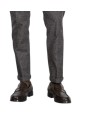 Chino Osaka micro tweed brun écru MTE355 050 Mason's Homme boutique Strasbourg vêtement shop store mode rever