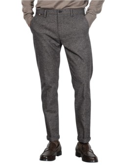 Chino Osaka micro tweed brun écru MTE355 050 Mason's Homme boutique Strasbourg vêtement shop store mode front