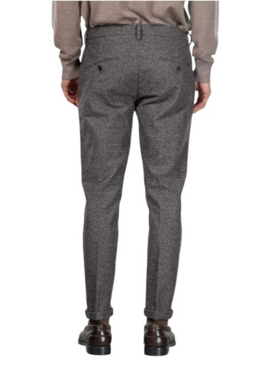 Chino Osaka micro tweed brun écru MTE355 050 Mason's Homme boutique Strasbourg vêtement shop store mode dos
