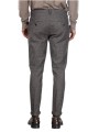 Chino Osaka micro tweed brun écru MTE355 050 Mason's Homme boutique Strasbourg vêtement shop store mode dos