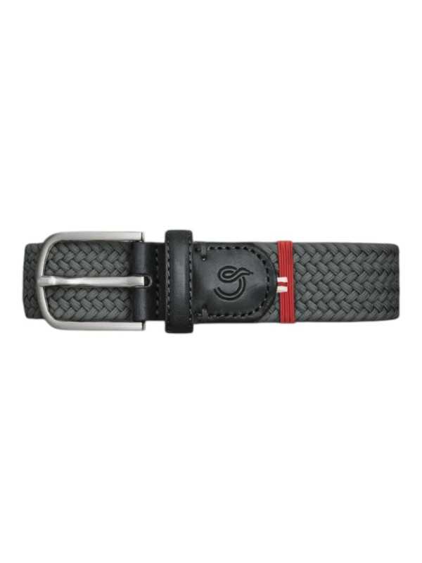 CEINTURE TRESSEE HARVARD MONO ASPHALT GREY LA BOUCLE MIXTE B10100975 Strasbourg focus