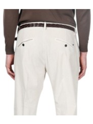 Chino velours Osaka écru VBE033 020 Mason's Homme boutique Strasbourg vêtement shop store mode arr