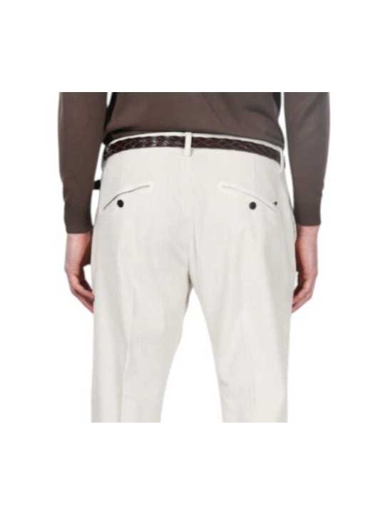Chino velours Osaka écru VBE033 020 Mason's Homme boutique Strasbourg vêtement shop store mode arr Chino velours Osaka écru VBE033 020 Mason's Homme boutique Strasbourg vêtement shop store mode arr
