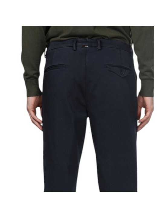Chino travel New Boston loose navy MBE071 312 Mason's Homme boutique Strasbourg vêtement shop store mode dos