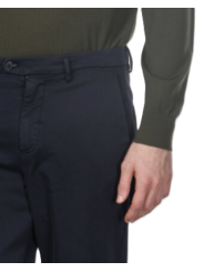 Chino travel New Boston loose navy MBE071 312 Mason's Homme boutique Strasbourg vêtement shop store mode détail