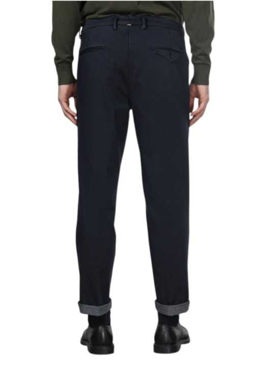 Chino travel New Boston loose navy MBE071 312 Mason's Homme boutique Strasbourg vêtement shop store mode dos