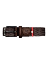 CEINTURE TRESSEE MAYFAIR MONO DARK BROWN LA BOUCLE MIXTE B10100590 Strasbourg focus