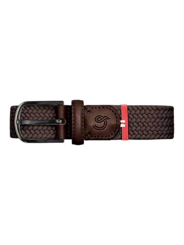 CEINTURE TRESSEE MAYFAIR MONO DARK BROWN LA BOUCLE MIXTE B10100590 Strasbourg focus