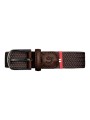 CEINTURE TRESSEE MAYFAIR MONO DARK BROWN LA BOUCLE MIXTE B10100590 Strasbourg focus