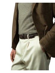 CEINTURE TRESSEE MAYFAIR MONO DARK BROWN LA BOUCLE MIXTE B10100590 Strasbourg taille 1