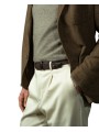 CEINTURE TRESSEE MAYFAIR MONO DARK BROWN LA BOUCLE MIXTE B10100590 Strasbourg taille 1