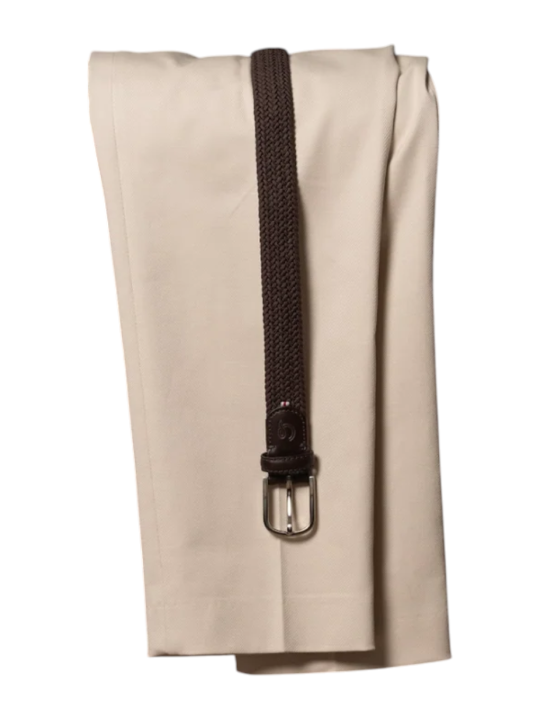 CEINTURE TRESSEE MAYFAIR MONO DARK BROWN LA BOUCLE MIXTE B10100590 Strasbourg focus 1