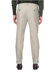 Chino Paris Style toile douce sable coton laine stretch MBE330 594 Mason's Homme boutique vêtement mode store shop back