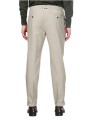 Chino Paris Style toile douce sable coton laine stretch MBE330 594 Mason's Homme boutique vêtement mode store shop back
