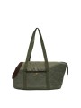 Sac matelassé Dog vert moumoute brun Barbour Dog DAC 0140 OL74 boutique store chien mode shop Strasbourg 3