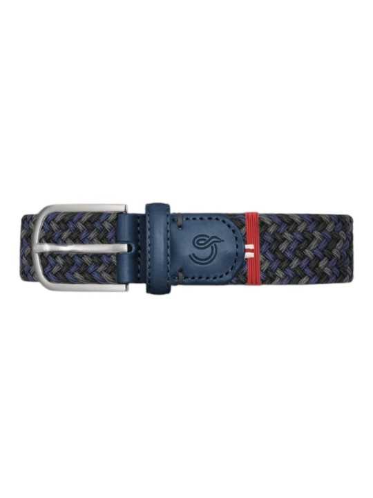 CEINTURE TRESSEE ZURICH TRIO NAVY BLUE BLACK GREY LA BOUCLE MIXTE B30300180 Strasbourg focus CEINTURE TRESSEE ZURICH TRIO NAVY BLUE BLACK GREY LA BOUCLE MIXTE B30300180 Strasbourg focus