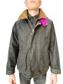 Blouson Paul Smith Transport wax tartan vert bleu Rustic Barbour homme MWX 2611 BR71 femme boutique Strasbourg store vêtement d