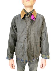 Blouson Paul Smith Transport wax tartan vert bleu Rustic Barbour homme MWX 2611 BR71 femme boutique Strasbourg store vêtement ba