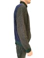 Gilet Paul Smith patch brun bleu vert baya poignet Barbour homme MKN 1796 BR37 boutique Strasbourg vêtement mode store side