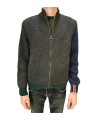 Gilet Paul Smith patch brun bleu vert baya poignet Barbour homme MKN 1796 BR37 boutique Strasbourg vêtement mode store open