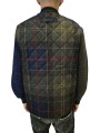 Doublure Liner réversible tartan sage MLI 0064 TN14 Barbour homme boutique Strasbourg mode vêtement store veste dos