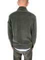 Gilet zip velours kaki 26134 20 RRD Roberto Ricci Designs Homme boutique Strasbourg vêtement mode store dos